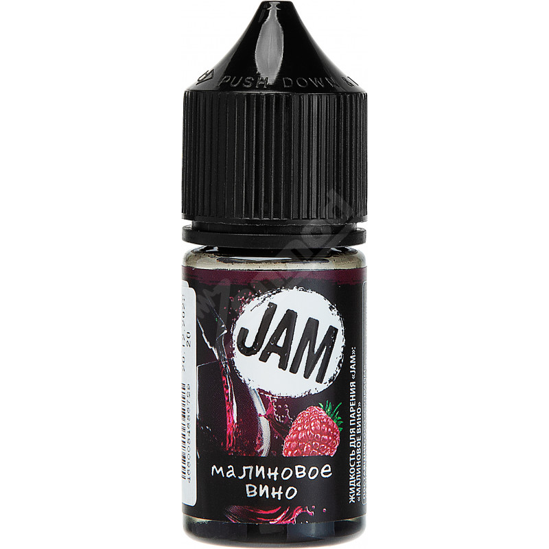Фото и внешний вид — JAM SALT - Малиновое Вино 30мл
