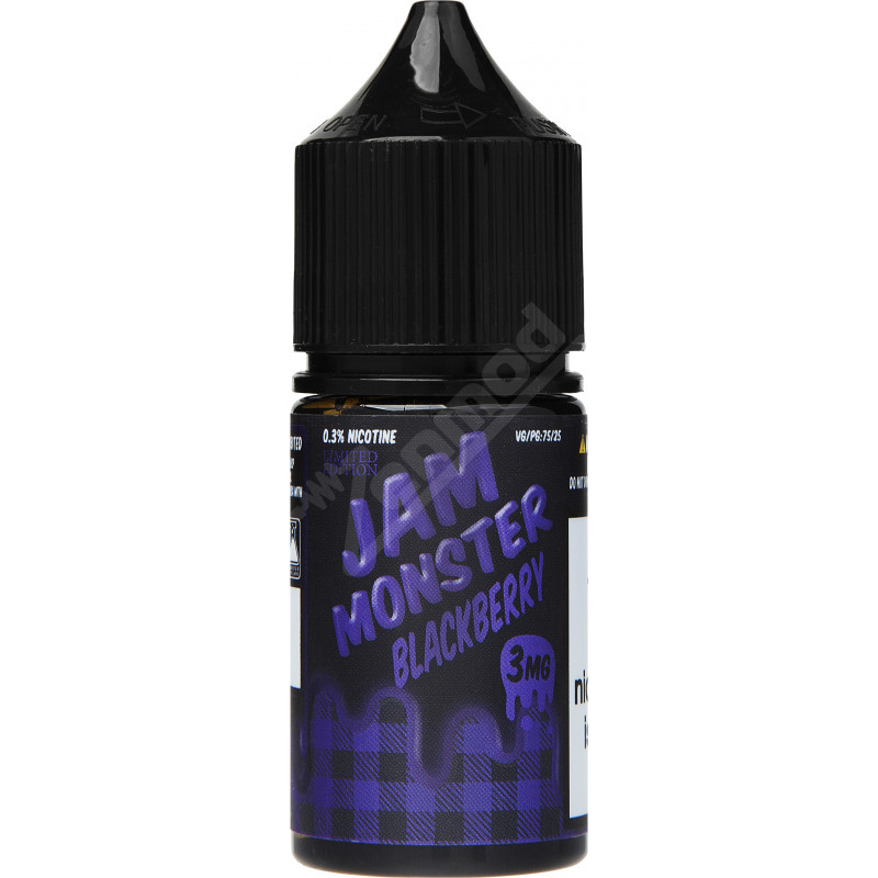 Фото и внешний вид — Jam Monster - Blackberry 30мл