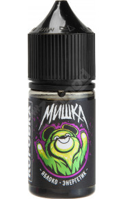 Мишка SALT - Яблоко-Энергетик 30мл