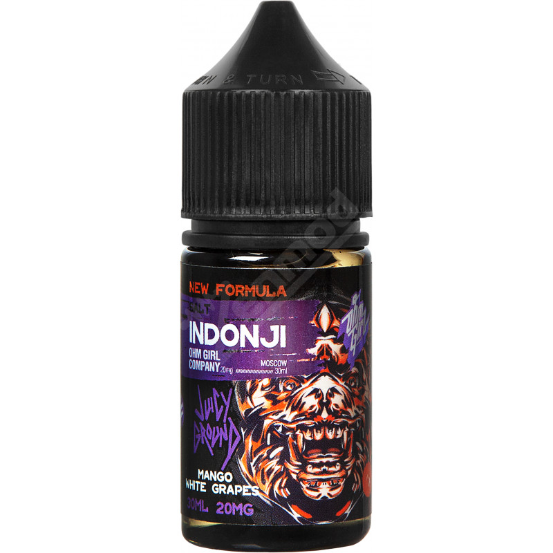 Фото и внешний вид — Indonji v2 SALT - Juicy Ground 30мл