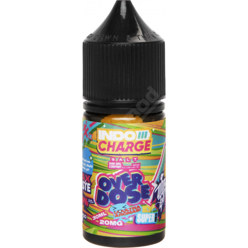 Фото и внешний вид — IndoCharge SALT - Overdose 30мл
