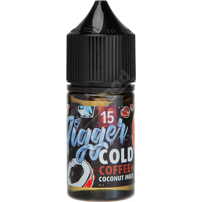 Фото и внешний вид — PANDA'S JIGGER SALT - №15 Cold Coffee With Coconut Milk 30мл