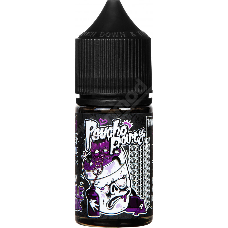 Фото и внешний вид — PSYCHO PARTY SALT - Purple Drank 30мл