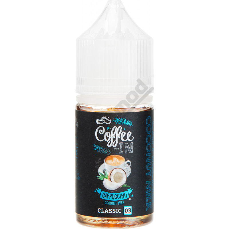Фото и внешний вид — Coffee-in - Cappuchino & Coconut Milk 30мл
