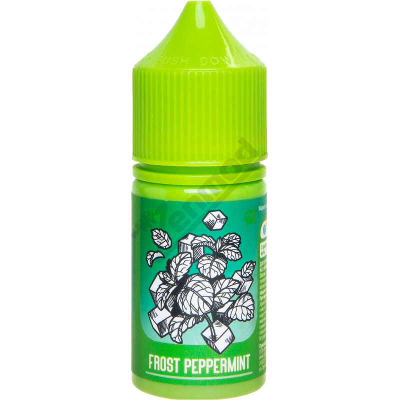 Фото и внешний вид — RELL Green SALT - Frost Peppermint 30мл