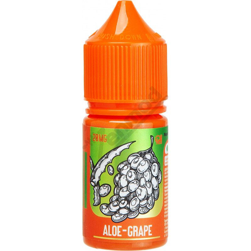 Фото и внешний вид — RELL Orange SALT - Aloe Grape 30мл