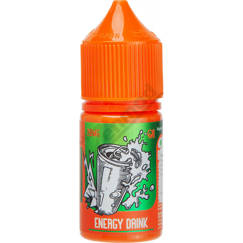 Фото и внешний вид — RELL Orange SALT - Energy Drink 30мл
