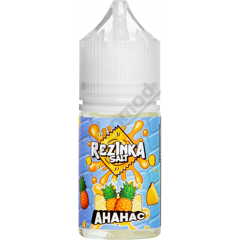 Фото и внешний вид — Rezinka SALT - Ананас 30мл