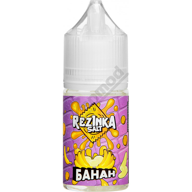 Фото и внешний вид — Rezinka SALT - Банан 30мл