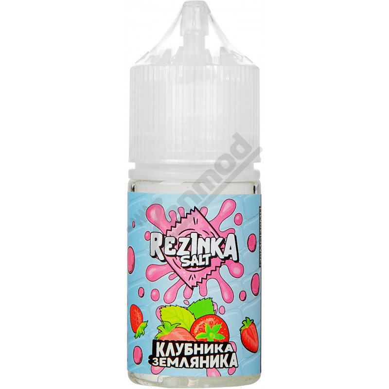 Фото и внешний вид — Rezinka SALT - Клубника Земляника 30мл