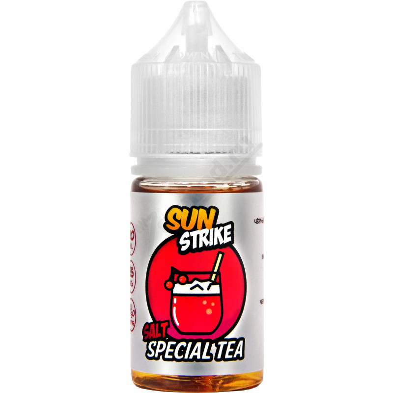 Фото и внешний вид — Sun Strike SALT - Special Tea 30мл