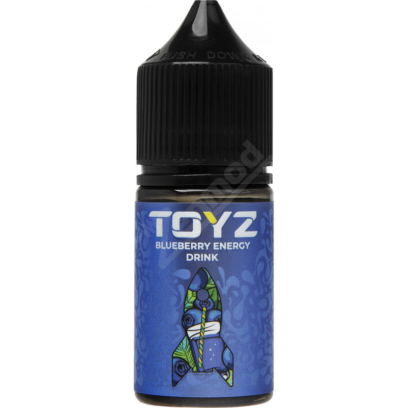 Фото и внешний вид — TOYZ SALT - Blueberry Energy Drink 30мл
