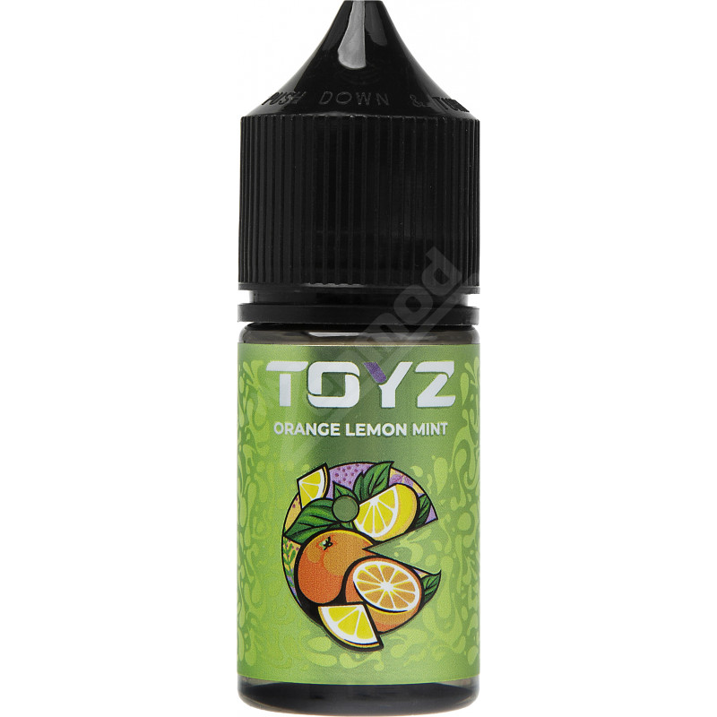 Фото и внешний вид — TOYZ SALT - Orange Lemon Mint 30мл
