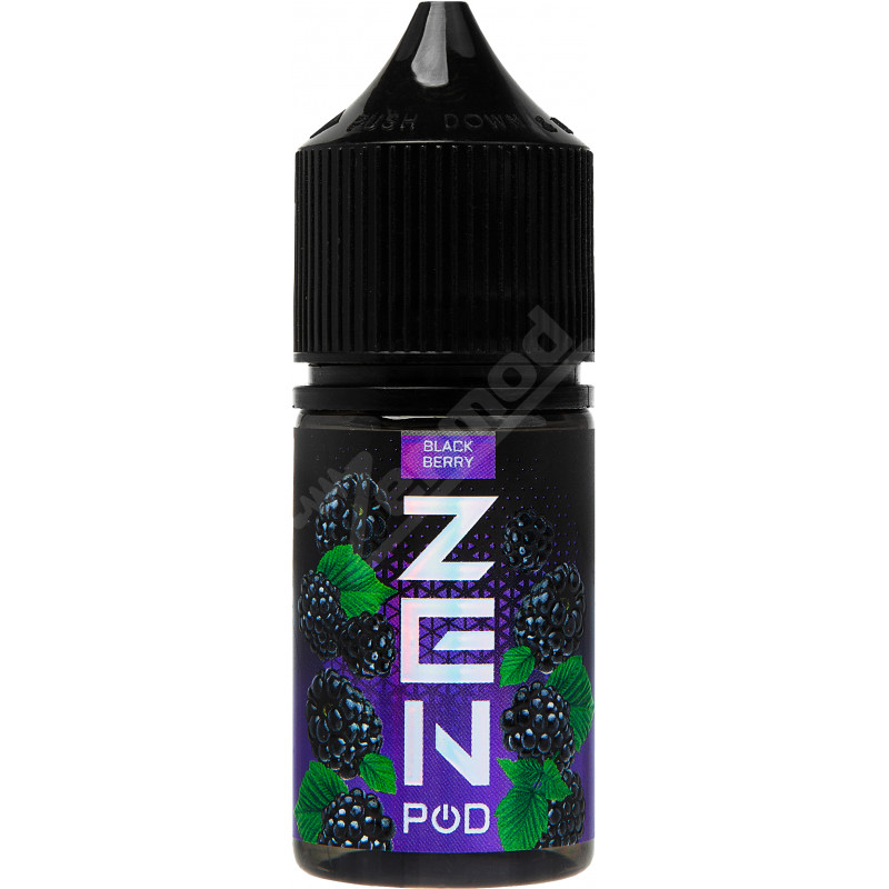Фото и внешний вид — ZEN POD SALT by Suprime - Blackberry 30мл