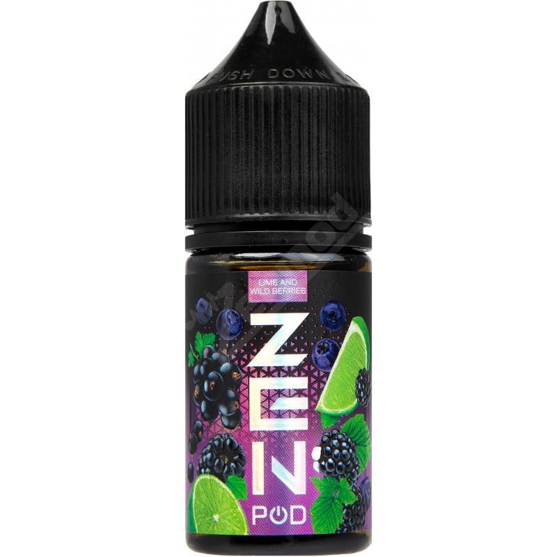 ZEN POD SALT by Suprime - Lime and Wild Berries 30мл Фото и внешний вид — ZEN POD SALT by Suprime - Lime and Wild Berries 30мл