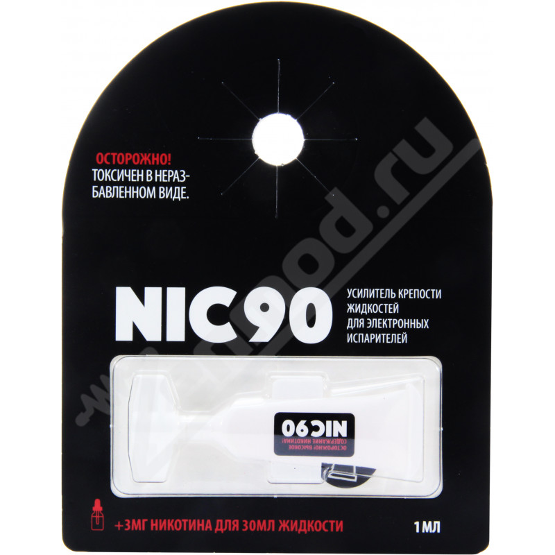 Фото и внешний вид — Никобустер NIC90 Nicoboost 93мг 1мл