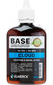 Основа NICSELECT Cloud 100мл 6мг