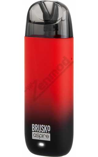 Brusko Minican 2 Black-Red Gradient