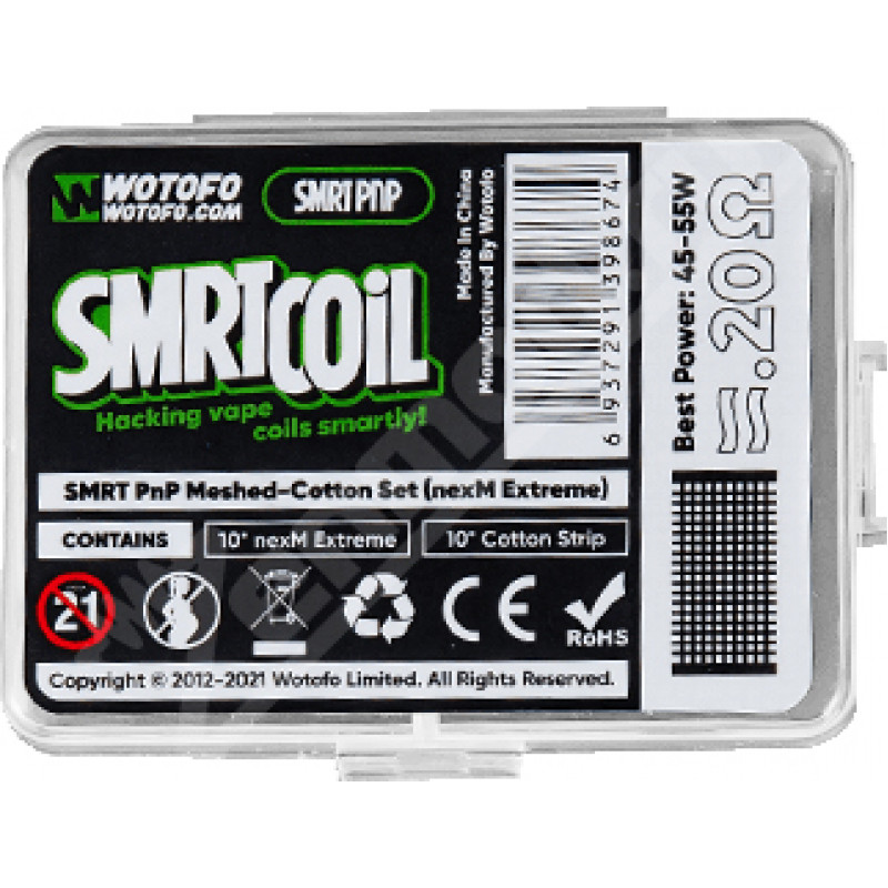 Фото и внешний вид — Wotofo SMRT nexMESH Extreme Mesh KIT 0.2 Ом
