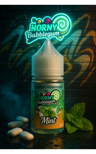 HORNY Bubblegum - Mint 15мл