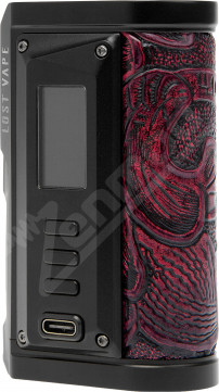 Lost Vape Centaurus Quest BF Box Mod Black Ukiran Leather